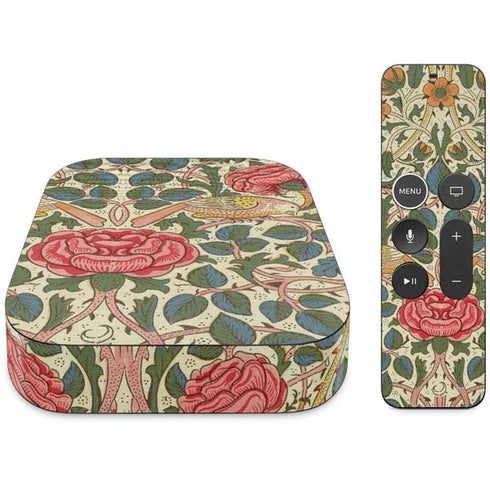 William Morris Rose Apple TV Skin